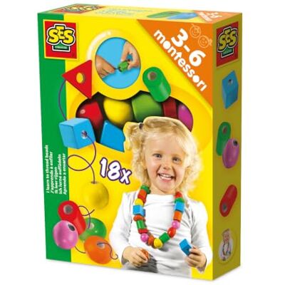 Creative – Aprendo a Enhebrar Perlas Juego Educativo Infantil de Motricidad 3 a 13 años (S) Creative – Aprendo a Enhebrar Perlas Juego Educativo Infantil de Motricidad 3 a 13 años (S)