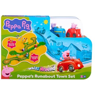 BANDAI Circuito Peppa Pig Tren y Coche BANDAI Circuito Peppa Pig Tren y Coche