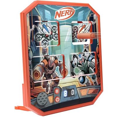 Nerf BOT Arena Clash Juego de Tiro Electrónico con Diana Interactiva para Blasters Efectos de Sonido, Pantalla de Puntuación y 4 Modos de Juego Juego de Acción para Niños y Adolescentes Nerf BOT Arena Clash Juego de Tiro Electrónico con Diana Interactiva para Blasters Efectos de Sonido, Pantalla de Puntuación y 4 Modos de Juego Juego de Acción para Niños y Adolescentes