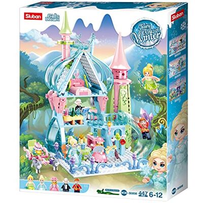Sluban of Winter-Fairy Tale Castle 447pcs, , Multicolor Sluban of Winter-Fairy Tale Castle 447pcs, , Multicolor