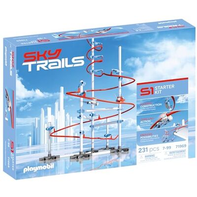 Sky Trails Starter Kit Juguete de construcción para Crear recorridos y Aventuras imaginativas Construye tu Propio Mundo diversión sin Fin Sky Trails Starter Kit Juguete de construcción para Crear recorridos y Aventuras imaginativas Construye tu Propio Mundo diversión sin Fin