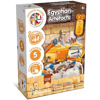 Science4you Kit Excavación Egipcia para Niños – Aprende sobre el Antiguo Egipto con este kit de Excavación, Descubre las 5 Estatuas Egipcias, un Regalo de Arqueología para Niños y Niñas 6 7 8 9+ Science4you Kit Excavación Egipcia para Niños – Aprende sobre el Antiguo Egipto con este kit de Excavación, Descubre las 5 Estatuas Egipcias, un Regalo de Arqueología para Niños y Niñas 6 7 8 9+