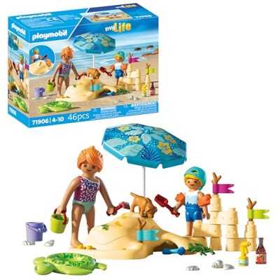 Playmobil Vacation on The Beach Diversión Familiar en la Playa Juguete para Mayores de 4 años Regalo Ideal para niños Aventura en la Playa con Figuras y Accesorios Playmobil Vacation on The Beach Diversión Familiar en la Playa Juguete para Mayores de 4 años Regalo Ideal para niños Aventura en la Playa con Figuras y Accesorios