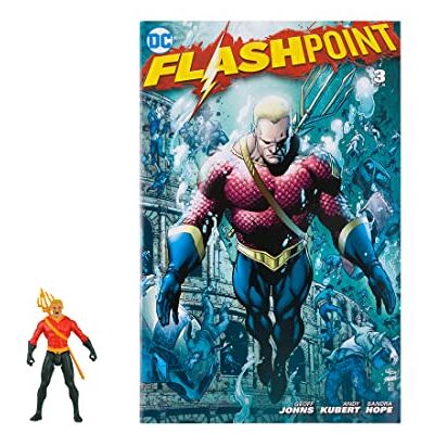 McFarlane Juguetes, Figura de acción DC Aquaman de 3 Pulgadas con 5 Puntos de Articulación, Figura Coleccionable de DC con Cómic Flashpoint A Partir de 12 Años McFarlane Juguetes, Figura de acción DC Aquaman de 3 Pulgadas con 5 Puntos de Articulación, Figura Coleccionable de DC con Cómic Flashpoint A Partir de 12 Años