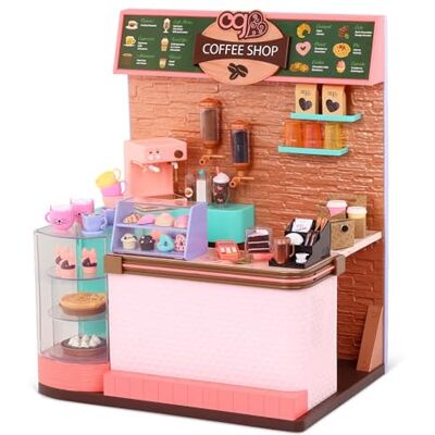 Our Generation Love U Latte, cafetería para muñecas de 46 cm Our Generation Love U Latte, cafetería para muñecas de 46 cm