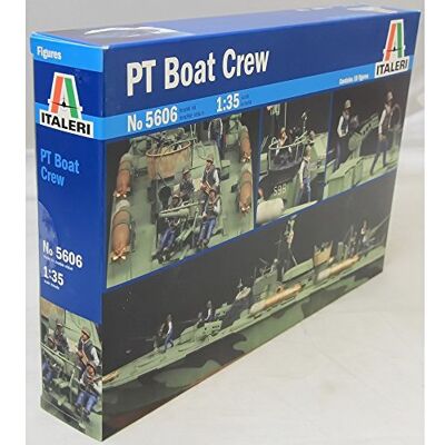 Italeri I5606 Muestra Barco PT Tripulación de Barco Escala 01:35 Italeri I5606 Muestra Barco PT Tripulación de Barco Escala 01:35