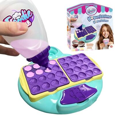 Bizak Yogurisssimo, Yogur Dots Helados con 4 Formas Diferentes, con Accesorios para Decorar, añade Tus toppings Favoritos, + 5 años, () Bizak Yogurisssimo, Yogur Dots Helados con 4 Formas Diferentes, con Accesorios para Decorar, añade Tus toppings Favoritos, + 5 años, ()