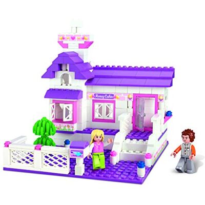 Sluban - Construcción Casa Girls 193 Piezas 33x24 cm, Multicolor (SL0156) () Sluban - Construcción Casa Girls 193 Piezas 33x24 cm, Multicolor (SL0156) ()