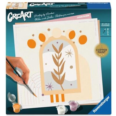 Ravensburger CreArt Adultos Serie Trend cuadratos Flor de Luna Boho Pintar Por Numeros Kit Pintura Medidas De 20 X 20 Juegos Niños 12 Años Ideas Regalo Regalo Niño 12 Años Ravensburger CreArt Adultos Serie Trend cuadratos Flor de Luna Boho Pintar Por Numeros Kit Pintura Medidas De 20 X 20 Juegos Niños 12 Años Ideas Regalo Regalo Niño 12 Años