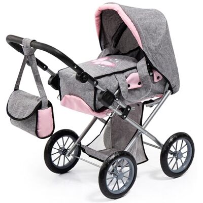 Bayer Design Cochecito de muñecas City Star, Bolsa, Plegable, Ajustable Bayer Design Cochecito de muñecas City Star, Bolsa, Plegable, Ajustable