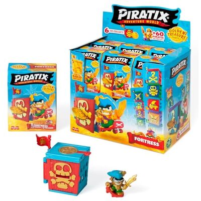 MAGIC BOX INT. Piratix Fortaleza Dorada - Juguete MAGIC BOX INT. Piratix Fortaleza Dorada - Juguete