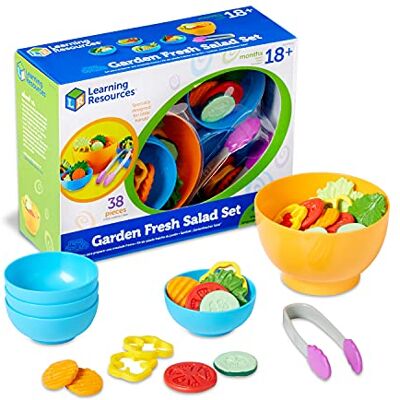 Learning Resources Kit de Ensalada Fresca de la Huerta New Sprouts Learning Resources Kit de Ensalada Fresca de la Huerta New Sprouts