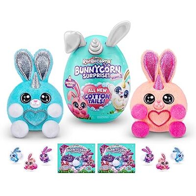 Rainbocorns Serie 2 Bunnycorn - Peluches Coleccionables Rainbocorns Serie 2 Bunnycorn - Peluches Coleccionables