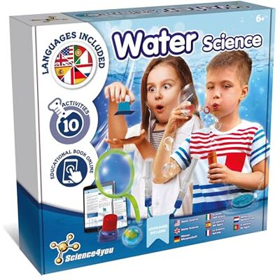 Science4you Kit Científico de Experimentos de Burbujas de Agua – Descubre la Ciencia del Agua y Haz Tus Propias Pompas Gigantes de Jabón, Regalo y Juguete para Niñas y Niños 6 7 8 9+ Años Science4you Kit Científico de Experimentos de Burbujas de Agua – Descubre la Ciencia del Agua y Haz Tus Propias Pompas Gigantes de Jabón, Regalo y Juguete para Niñas y Niños 6 7 8 9+ Años