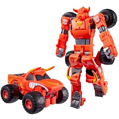 Transformers Monster Jam El Toro Loco™ (Furioso), La Figura de acción se Convierte de Robot en camión Monstruo, Juguetes para niños a Partir de 6 años Transformers Monster Jam El Toro Loco™ (Furioso), La Figura de acción se Convierte de Robot en camión Monstruo, Juguetes para niños a Partir de 6 años
