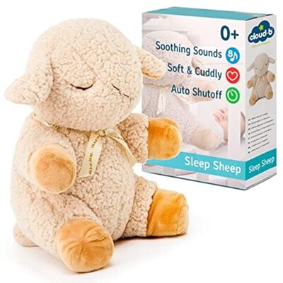 Cloud B Máquina De Sonido Relajante Animal De Peluche 4 Sonidos Suaves Y 4 Canciones De Cuna Apagado Automático Sleep Sheep Cloud B Máquina De Sonido Relajante Animal De Peluche 4 Sonidos Suaves Y 4 Canciones De Cuna Apagado Automático Sleep Sheep