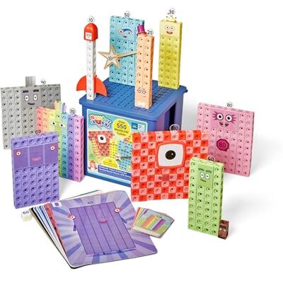 Learning Resources Cubos MathLink Numberblocks Héroes con Ceros, 616 Piezas, Sistema Decimal y Tabla del 10, 3–7 años Learning Resources Cubos MathLink Numberblocks Héroes con Ceros, 616 Piezas, Sistema Decimal y Tabla del 10, 3–7 años