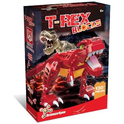 Science4you T-Rex Kit de Construcción para Niños Construye tu propio Parque de Dinosaurios, Diviértete Construyendo Dinos, Construy T Rex, Regalo de Construcción para Niños y Niñas 5 6 7 8+ Science4you T-Rex Kit de Construcción para Niños Construye tu propio Parque de Dinosaurios, Diviértete Construyendo Dinos, Construy T Rex, Regalo de Construcción para Niños y Niñas 5 6 7 8+