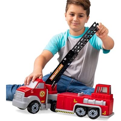 Tonka Basic Fun Camión de Bomberos de Acero Hook n' Ladder Tonka Basic Fun Camión de Bomberos de Acero Hook n' Ladder