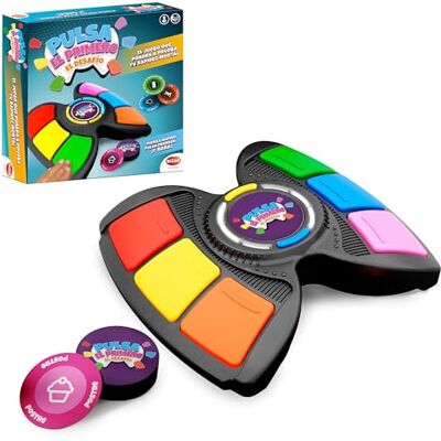 Bizak Pulsa el Primero El Desafio, clásico Juego renovado, Escucha la Letra y pulsa el Primero, 50 temáticas Divertidas, + 6 años, () Bizak Pulsa el Primero El Desafio, clásico Juego renovado, Escucha la Letra y pulsa el Primero, 50 temáticas Divertidas, + 6 años, ()