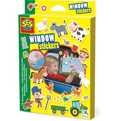 Creative Pegatinas para ventanas Granja Pegatinas para niños (Colores surtidos, 3 año(s), Niño/niña, 150 mm, 16 mm, 210 mm) Creative Pegatinas para ventanas Granja Pegatinas para niños (Colores surtidos, 3 año(s), Niño/niña, 150 mm, 16 mm, 210 mm)