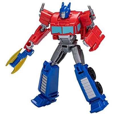 Transformers Figuras EarthSpark Figura de Optimus Prime Clase Guerrero Figura Robot de 12,5 cm A Partir de 6 años Transformers Figuras EarthSpark Figura de Optimus Prime Clase Guerrero Figura Robot de 12,5 cm A Partir de 6 años