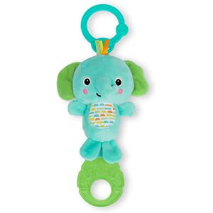 Bright Starts , Tug Tunes, Juguete de Peluche de Actividad Musical para Cochecito de bebés o Asiento del Coche, 4 melodías Elefante Unisex, Recién Nacido + Bright Starts , Tug Tunes, Juguete de Peluche de Actividad Musical para Cochecito de bebés o Asiento del Coche, 4 melodías Elefante Unisex, Recién Nacido +