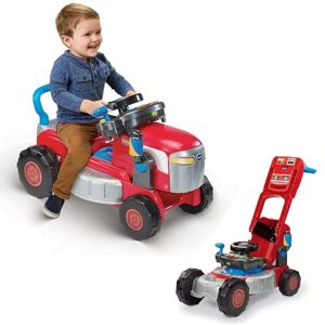 VTech -Baby Convertible 3 en 1 Tractor y Cortacésped, Juguete Niños +1 Año, Correpasillos y Andador con Volante Interactivo, Canciones, Melodías y Juegos de rol, Versión ESP VTech -Baby Convertible 3 en 1 Tractor y Cortacésped, Juguete Niños +1 Año, Correpasillos y Andador con Volante Interactivo, Canciones, Melodías y Juegos de rol, Versión ESP
