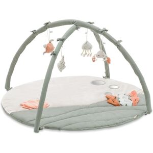 hauck Parque Infantil Bebe Relax N Watch con Arco de Actividades, Gimnasio Bebe Montessori, Manta Actividades Bebe Plegable con Espejos, Animales, Crujidos, Gris hauck Parque Infantil Bebe Relax N Watch con Arco de Actividades, Gimnasio Bebe Montessori, Manta Actividades Bebe Plegable con Espejos, Animales, Crujidos, Gris