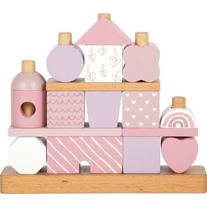 Small Foot Casa apilable Rosa, Creativo, construcción, apilar, Madera, 18 bloq, + 12 Meses, Small Foot Casa apilable Rosa, Creativo, construcción, apilar, Madera, 18 bloq, + 12 Meses,
