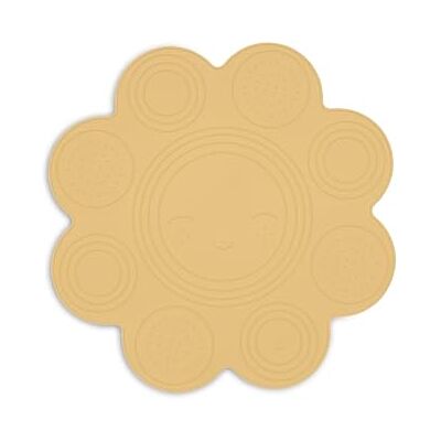 Jollein Alfombra de baño infantil Sun – Honey – Antideslizante – Agarre seguro para bebés y niños pequeños – Alfombrilla antideslizante de silicona suave – 45×45 cm Jollein Alfombra de baño infantil Sun – Honey – Antideslizante – Agarre seguro para bebés y niños pequeños – Alfombrilla antideslizante de silicona suave – 45×45 cm