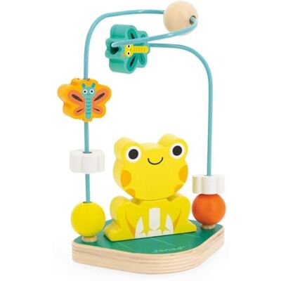 Janod Circuito Rana Tropik Juguete para Bebés de Madera Circuito y Apilable Juego Educativo Motricidad Certificado FSC Pintura al Agua A Partir de 1 Año, Janod Circuito Rana Tropik Juguete para Bebés de Madera Circuito y Apilable Juego Educativo Motricidad Certificado FSC Pintura al Agua A Partir de 1 Año,