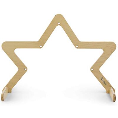 Sterntaler Arco de estrella, Madera, Edad: 0-18 meses, 63 x 90 x 49 cm, Natural Sterntaler Arco de estrella, Madera, Edad: 0-18 meses, 63 x 90 x 49 cm, Natural
