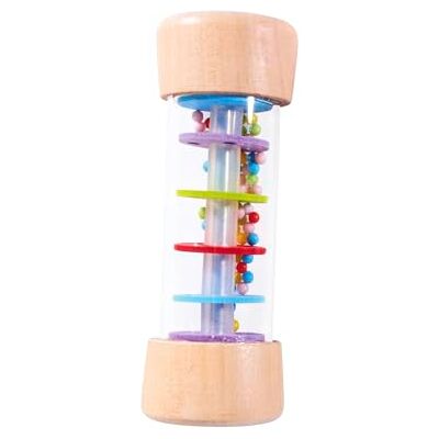 Eichhorn – Lluvia de madera (12,5 cm) – Colorido juguete musical con suaves sonidos de lluvia – Juguetes para bebés a partir de 12 meses – Juguete de agarre y sonido para pequeños exploradores Eichhorn – Lluvia de madera (12,5 cm) – Colorido juguete musical con suaves sonidos de lluvia – Juguetes para bebés a partir de 12 meses – Juguete de agarre y sonido para pequeños exploradores