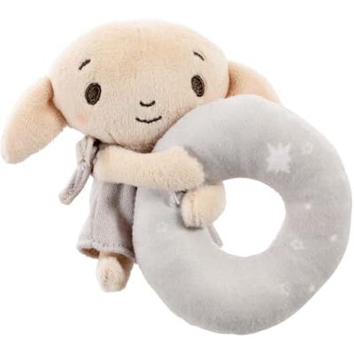 Rainbow Designs Harry Potter Dobby Sonajero de peluche para bebé, juguete sensorial suave para recién nacidos, adecuado desde el nacimiento, sonajero de anilla para el desarrollo temprano, tiempo de Rainbow Designs Harry Potter Dobby Sonajero de peluche para bebé, juguete sensorial suave para recién nacidos, adecuado desde el nacimiento, sonajero de anilla para el desarrollo temprano, tiempo de
