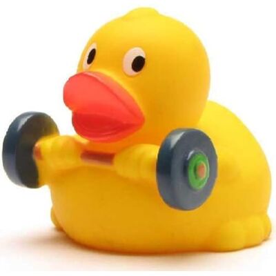 Duckshop Patito de baño El levantador de pesas Patito de goma Patito de hule Duckshop Patito de baño El levantador de pesas Patito de goma Patito de hule