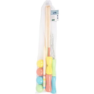 small foot Krocket Active aus Holz, FSC 100%-zertifiziert, Klassiker den Garten, für jede Altersgruppe ab 3 Juguete, multicolor , color/modelo surtido small foot Krocket Active aus Holz, FSC 100%-zertifiziert, Klassiker den Garten, für jede Altersgruppe ab 3 Juguete, multicolor , color/modelo surtido