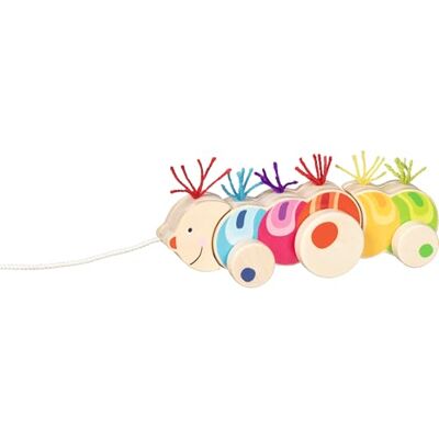 Goki – Oruga Papilio de Madera, diseño de Oruga y Divertido Paseo de orugas, Ideal para Principiantes para Practicar la coordinación, 25 cm x 6 cm x 9 cm, a Partir de 2 años Goki – Oruga Papilio de Madera, diseño de Oruga y Divertido Paseo de orugas, Ideal para Principiantes para Practicar la coordinación, 25 cm x 6 cm x 9 cm, a Partir de 2 años