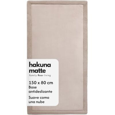 Hakuna Matte Colchoneta Manta Juegos Bebé 150x80x2,5cm, Beige Tapete Infantil con Espuma de alta densidad Manta de Juegos Bebe Antideslizante, Tatami Bebe Hakuna Matte Colchoneta Manta Juegos Bebé 150x80x2,5cm, Beige Tapete Infantil con Espuma de alta densidad Manta de Juegos Bebe Antideslizante, Tatami Bebe