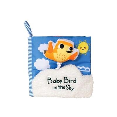 Manhattan Toy What's Outside Sky-Themed Libro de actividades para bebé con chirriador Manhattan Toy What's Outside Sky-Themed Libro de actividades para bebé con chirriador