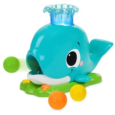 Bright Starts Silly Spout Ballena Popper, Juguete de Bolas para bebé a Partir de 6 Meses, con música y Luces, colección Having A Ball, Unisex, Incluye 3 Pelotas Bright Starts Silly Spout Ballena Popper, Juguete de Bolas para bebé a Partir de 6 Meses, con música y Luces, colección Having A Ball, Unisex, Incluye 3 Pelotas
