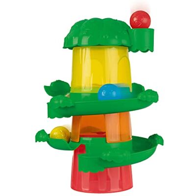 Chicco La Casa del Árbol 2en1, Juguete Educativo para el Desarrollo de la Coordinación Óculo-Manual, 3 Tazas Apilables, 2 Toboganes, 3 Bolas, Sin Pintura, para Niños de 6 Meses a 3 años Chicco La Casa del Árbol 2en1, Juguete Educativo para el Desarrollo de la Coordinación Óculo-Manual, 3 Tazas Apilables, 2 Toboganes, 3 Bolas, Sin Pintura, para Niños de 6 Meses a 3 años