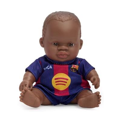 Miniland Muñeco FC Barcelona 21 cm Piel Oscura Nº10 Equipación Oficial Miniland Muñeco FC Barcelona 21 cm Piel Oscura Nº10 Equipación Oficial