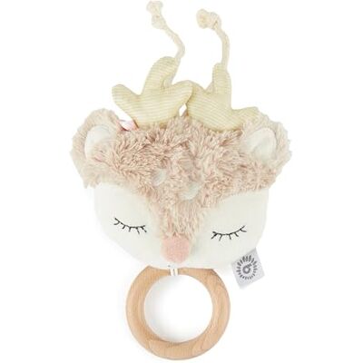 BIECO Sonajero de Peluche Bebé Niña Ciervo Ella Rosa Sonajero Bebé My Hummy Sonajeros para Ciervo Música para Peluche Relajante BIECO Sonajero de Peluche Bebé Niña Ciervo Ella Rosa Sonajero Bebé My Hummy Sonajeros para Ciervo Música para Peluche Relajante