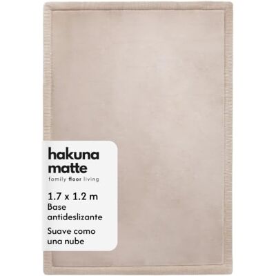 Hakuna Matte Colchoneta Manta Juegos Bebe 170x120x2,5cm, Beige Tapete Infantil con Espuma de alta densidad Manta de Juegos Bebe Antideslizante, Tatami Bebe, Suelos Infantiles Hakuna Matte Colchoneta Manta Juegos Bebe 170x120x2,5cm, Beige Tapete Infantil con Espuma de alta densidad Manta de Juegos Bebe Antideslizante, Tatami Bebe, Suelos Infantiles