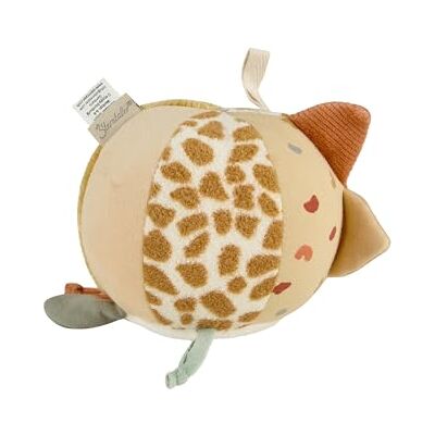Sterntaler Bola de tela de jirafa y león Combinaciones de tejidos suaves Relleno de algodón de poliéster Anillo en C para colgar Papel crujiente y sonajero Juguetes para bebés y niños Sterntaler Bola de tela de jirafa y león Combinaciones de tejidos suaves Relleno de algodón de poliéster Anillo en C para colgar Papel crujiente y sonajero Juguetes para bebés y niños