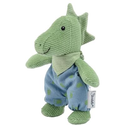 Sterntaler Mini peluche Dino Rexi – Pequeño peluche de pana fina y jersey – Juguete para bebé con sonajero – fiel compañero para descubrir, acurrucarse y jugar, color verde piedra Sterntaler Mini peluche Dino Rexi – Pequeño peluche de pana fina y jersey – Juguete para bebé con sonajero – fiel compañero para descubrir, acurrucarse y jugar, color verde piedra