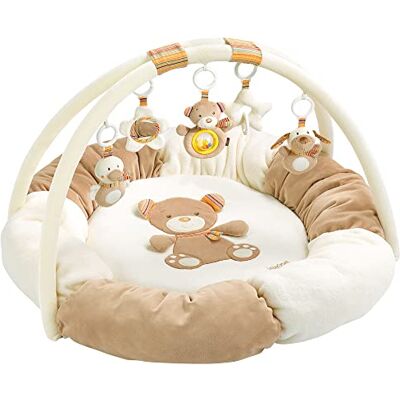 Fehn nido de actividades 3D arco de juegos Rainbow Manta de juego para bebés redondo con 5 juguetes extraíbles para agarrar para bebés y niños a partir de 0 meses como regalo por el nacimiento Fehn nido de actividades 3D arco de juegos Rainbow Manta de juego para bebés redondo con 5 juguetes extraíbles para agarrar para bebés y niños a partir de 0 meses como regalo por el nacimiento