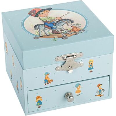 Trousselier Jeanne Lagarde© Caballo Memoria infantil Caja musical Regalo ideal para niños Serenata musical de Schubert Multicolor 2 unidades Trousselier Jeanne Lagarde© Caballo Memoria infantil Caja musical Regalo ideal para niños Serenata musical de Schubert Multicolor 2 unidades