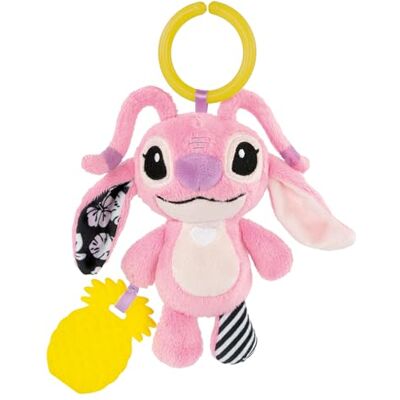 Clementoni Disney Baby Angel On The Go Plush Stitch-Peluche, Juego Primera Infancia, Juguete Primeras Actividades, Muñeco recién Nacido, Lavable, Multicolor, Clementoni Disney Baby Angel On The Go Plush Stitch-Peluche, Juego Primera Infancia, Juguete Primeras Actividades, Muñeco recién Nacido, Lavable, Multicolor,